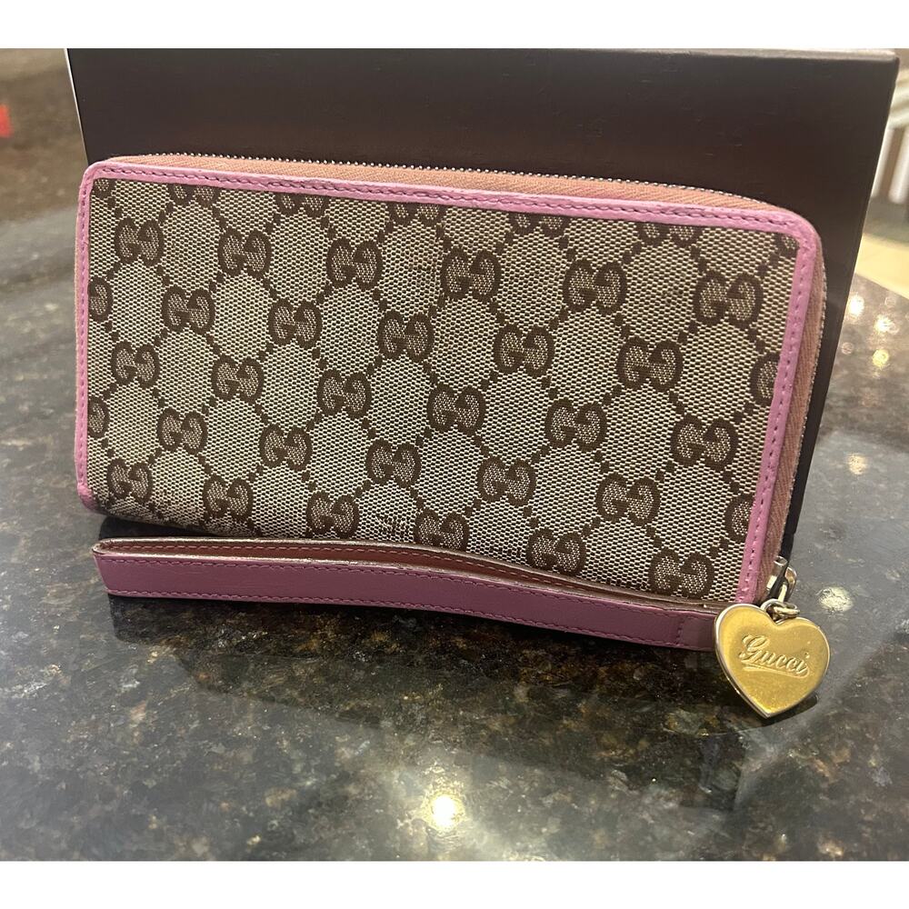Gucci GG Canvas Long Wallet